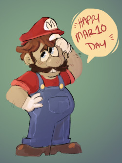 chassdraws:  Happy MAR10 Day everyone! 