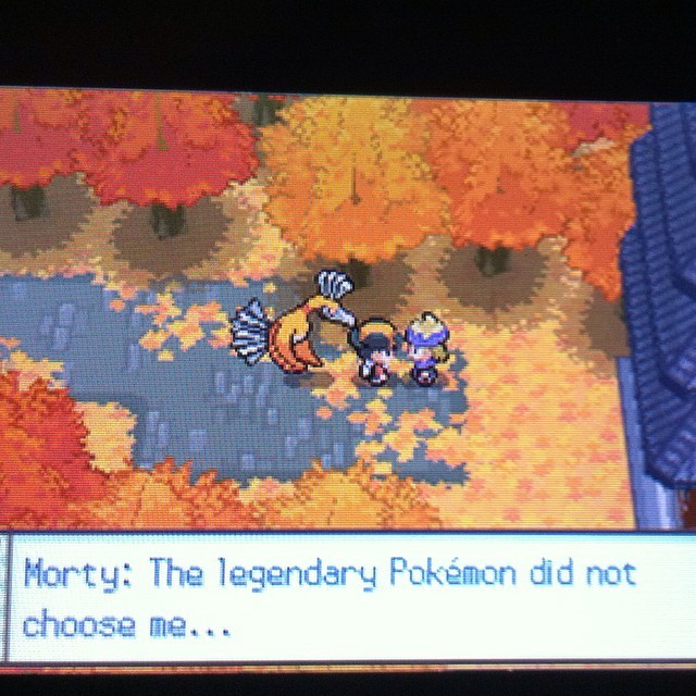 thedeathecchi:  inezumi:  It’s me and my shiny Ho-oh talking to Morty who dedicated