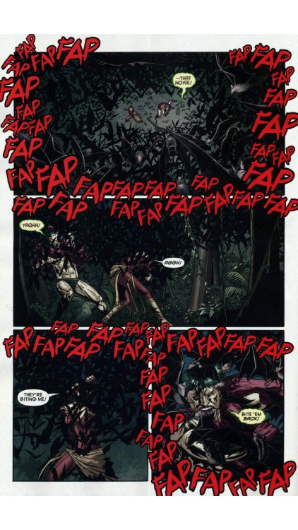 horrorhouses: Note to comic book creators in the internet era :look up sound effects on Google befor