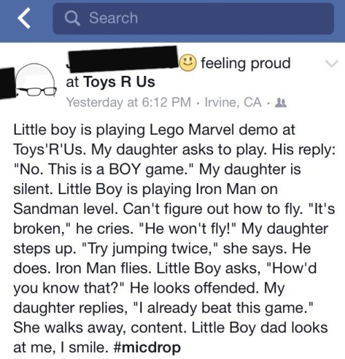 Saw this on my Facebook feed today and I&rsquo;m obsessed. So proud to be a girl dad.