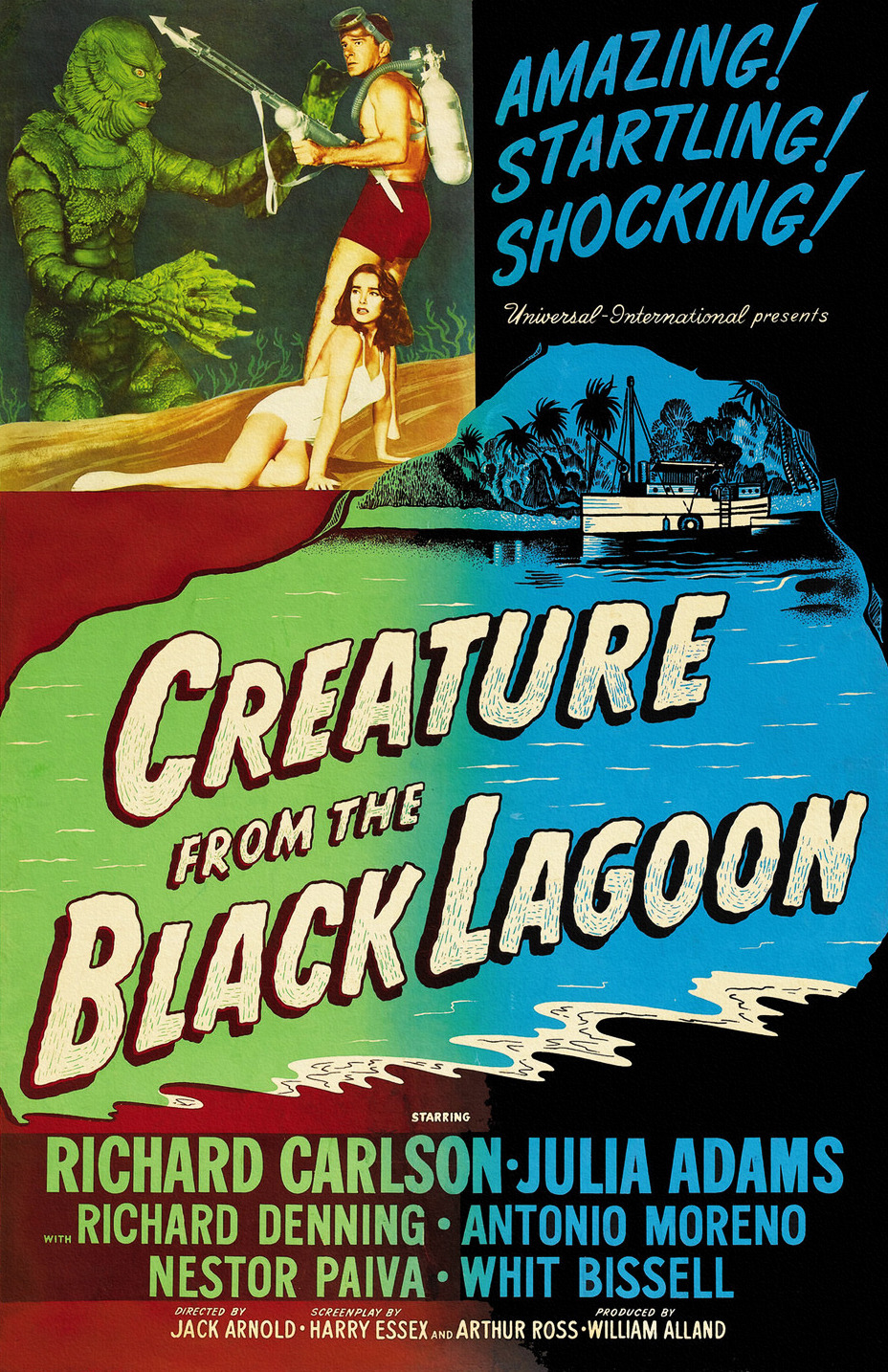 Monsters creature from the black lagoon