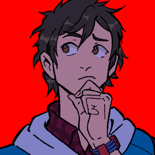 shounendog:Matching icon commissions of Akane and Junpei from Zero Escape for cipherthevideo on twit