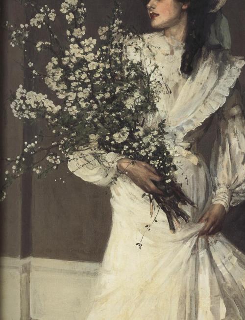 hellfreeway:  “Spring” by Sir John Lavery, 1904 (detail)
