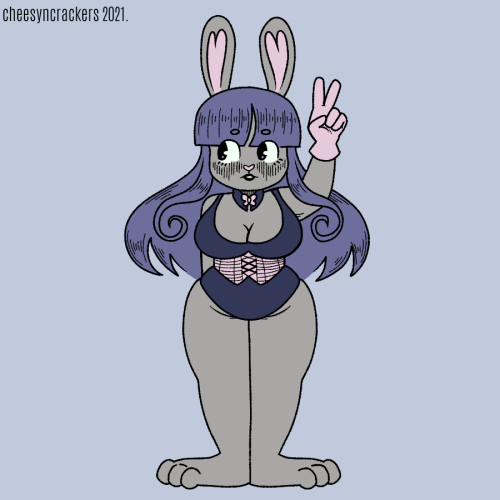 random busty bunny lol