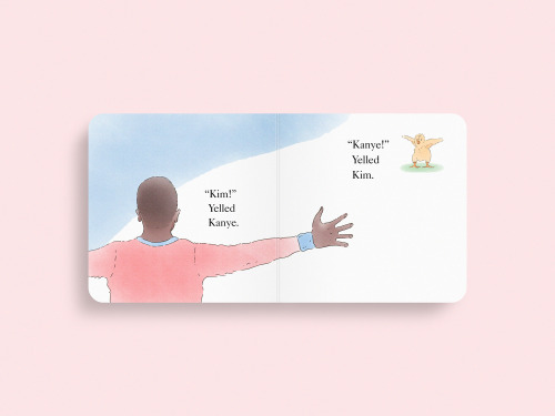 welovekanyewest:  Kanye West’s Bound 2gether child story book.