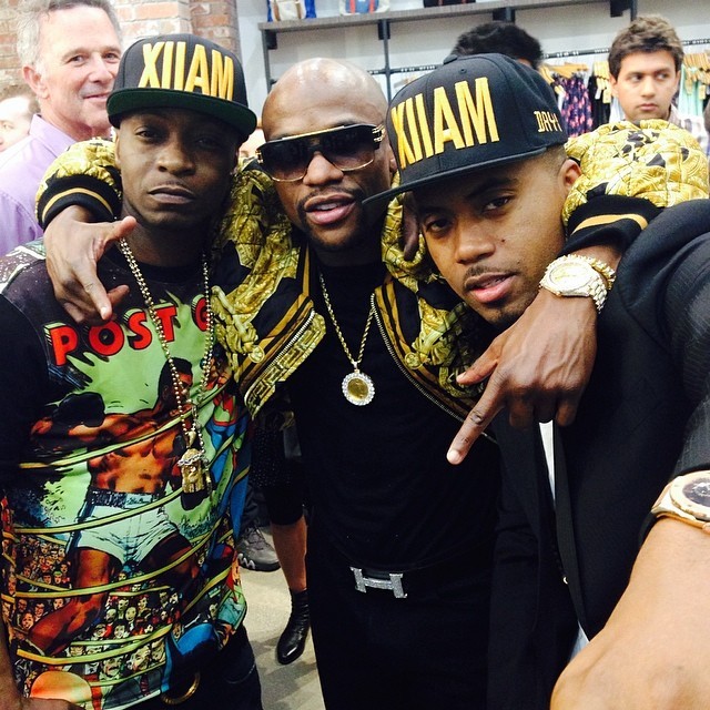 you4eya:  Jungle (Nas’s brother) x Floyd Mayweather x Nas