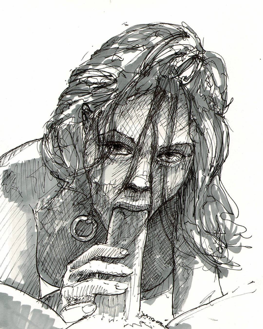 jandrawserotica:  Good morning hun… || #jandraws #art #artist #drawing #sketch