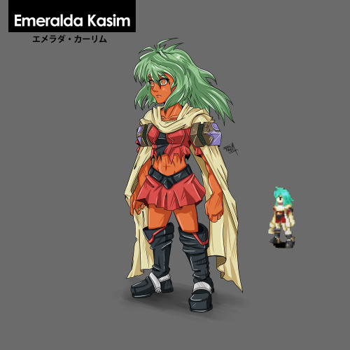 Following my first entry of the #Xenogears HD Sprite Project, here comes the 4 awesome Elements, the