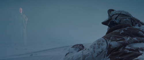 As [Luke] goes into the snow, he hallucinates and sees Ben again. It establishes that Ben is still g