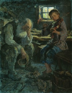 artist-belsky:  Talant and Admirer, Nikolay