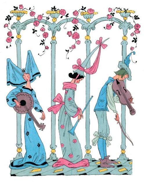 radu-rotten: My Favourite Fairy Tale Illustrations: Sleeping Beauty by Erik Bulatov and Oleg Va