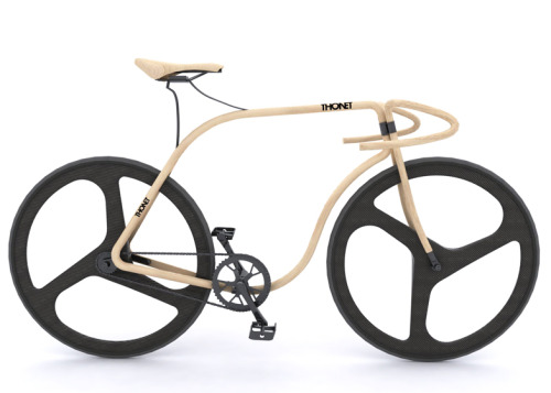 Thonet Bike London designer Andy Martin has designed a wooden road bicycle for Thonet. http://www.an