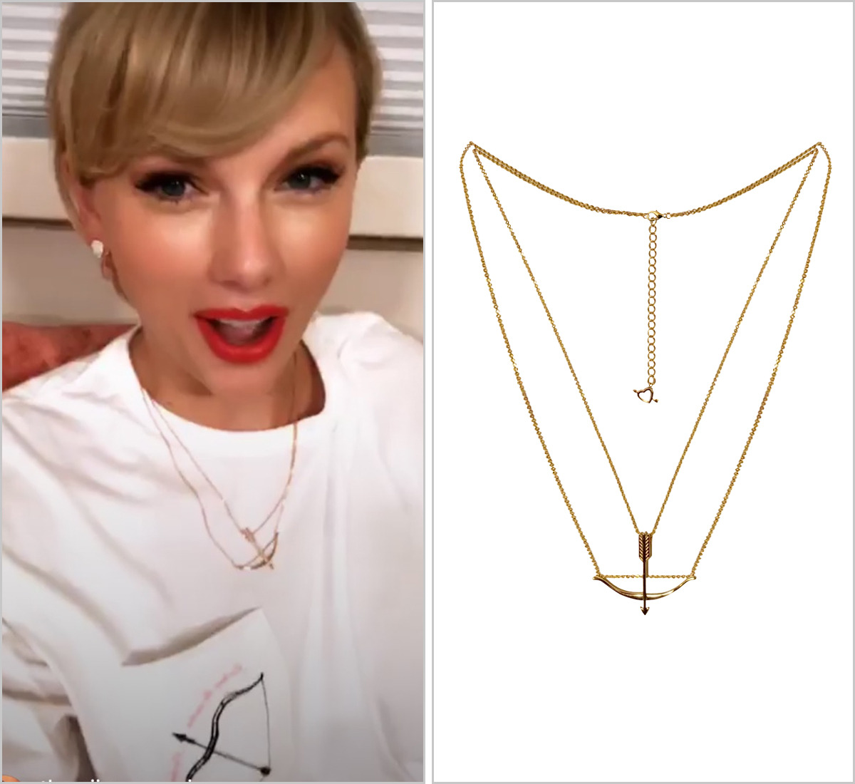Taylor Swift | Jewelry | Taylor Swift Rare Wax Seal Logo Initials Necklace  | Poshmark