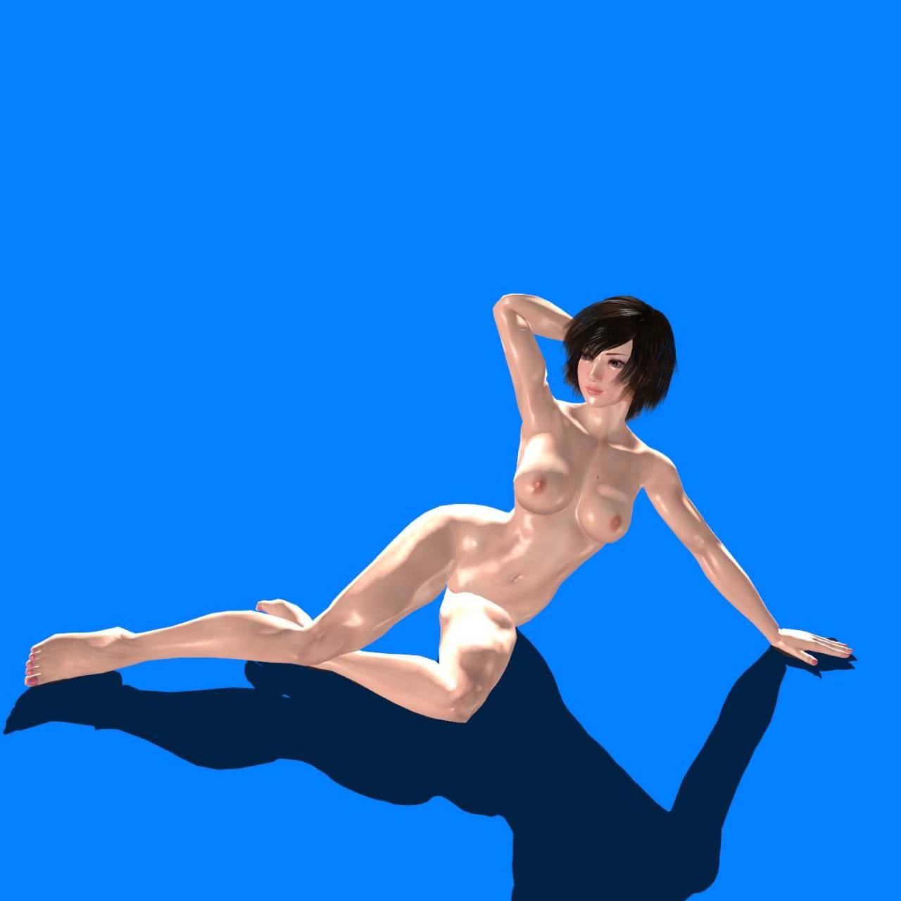 byakkorage:  nyktamer:  NUDE REIKO HINOMOTO FOR XPSDon’t enable culling. (unless