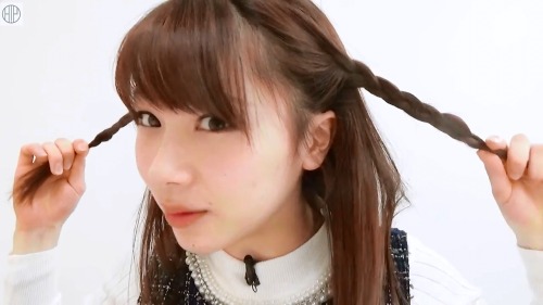 pound66:  Ishida Ayumi hair arrangement section