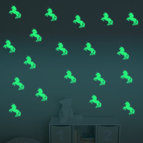 lifeisreallynoteasy:Flurescent cartoon wall stickersStars   ✧✧   Rabbit   ✧✧  Unicorn Cat    ✧✧    E