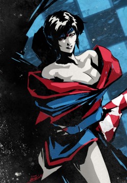 xombiedirge:  Ninja Scroll: Kagero by Santi Casas