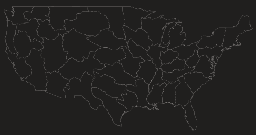 notajerusalemcricket:  hera-the-something:  supreme-leader-stoat:medicinemane:  supreme-leader-stoat:  canaryomenharbinger:  mapsontheweb:  US state borders but they are based off rivers and mountains      @blinded-by-love    I think we should do this