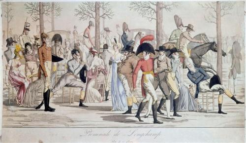 Promenade de Longchamp by Carle Vernet, 1803