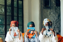 black-culture:  African Stepford Wives.   Models : Mary, Hawa , so-africane   Directed and styled by lehautestyle  Photography by thebongolese 