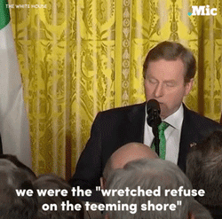 first-emperor:theneckstroke:micdotcom:Irish Prime Minister Enda Kenny took a stand for immigrants wh