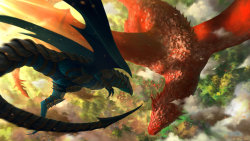 dragon-dungeon:  Drake - Ambush by Vablo