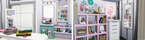 CUTE TEEN APARTMENT 2 bedrooms - 2-3 sims1 bathroom§48,654 (will be less when placed due to the