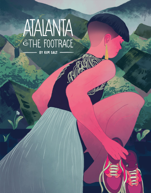 idlepassage:Here’s zine I made, retelling the ancient Greek myth of Atalanta and the Footrace. Edit:
