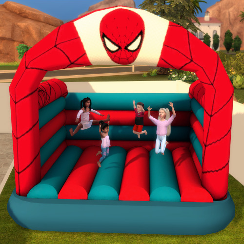 xplatinumxluxexsimsx:Deco Bouncy Castle + PosesSomething a little different (and less ‘lu