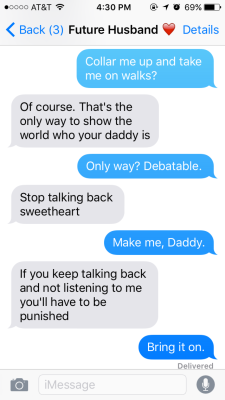 daddyslittlelittlewhore:  I’m a brat. But