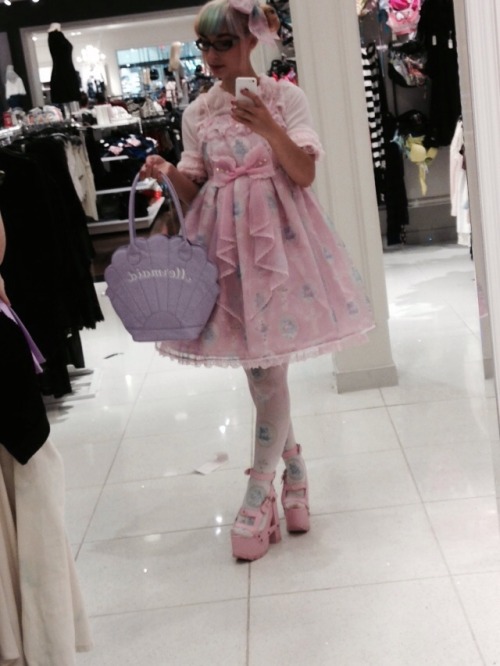 lesbianlolita:  8/25/15 Milky Cross by Angelic Pretty 