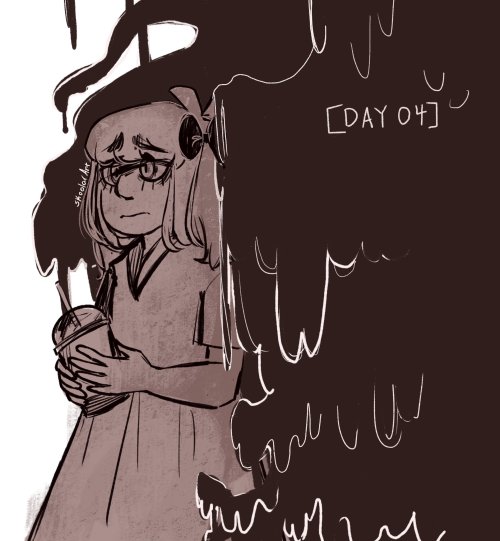 Does OC-tober!!Where i draw a different character from my webcomic “CHAiNLetter” everyday.So far I a