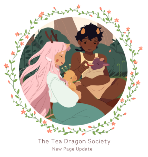 Happy Sunday everyone! The last page of the Tea Dragon Society is now up! Thank you all so much for 