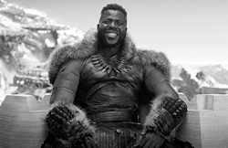 aarontaylorjohnsson:  Winston Duke as M’Baku in Black Panther (2018)