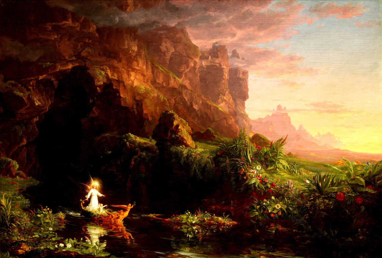 nigra-lux:  COLE, Thomas (b. 1801, Bolton-le-Moor, d. 1848, Catskill) The Voyage