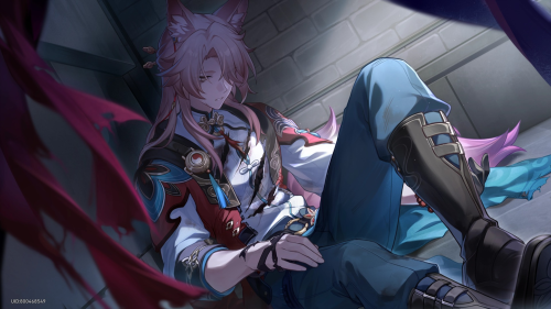 I Feel Weird To Say It But Jiaoqiu Is Drawn So Beautifully In Recent Event CGs Despite Him Suffering.