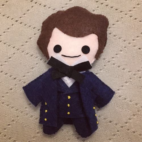 Newest Franklin Expedition daguerreotype plushie commission, Lieutenant Fairholme…