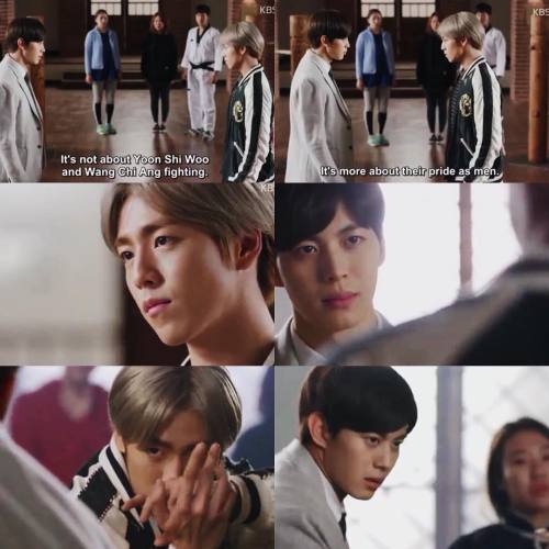 Moorim School EPISODE 2 Chi Ang and Shi Woo fighting with each other. Everyone thought, even myself
