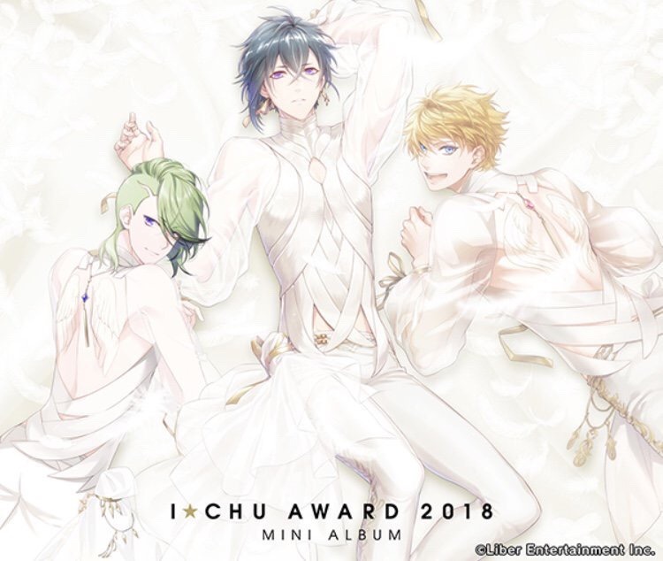 xiaoxiongmaoyuugi:   The covers for the I★Chu Award 2018 albums have been revealed, along with the tracklist! The albums will release on 12/19 2018! Tracklist: 01　…& ALL!! / 夜鶴黒羽（CV：小林裕介） 02　Noble Faucon Chevalier / 三千院鷹通（CV.白井悠介）