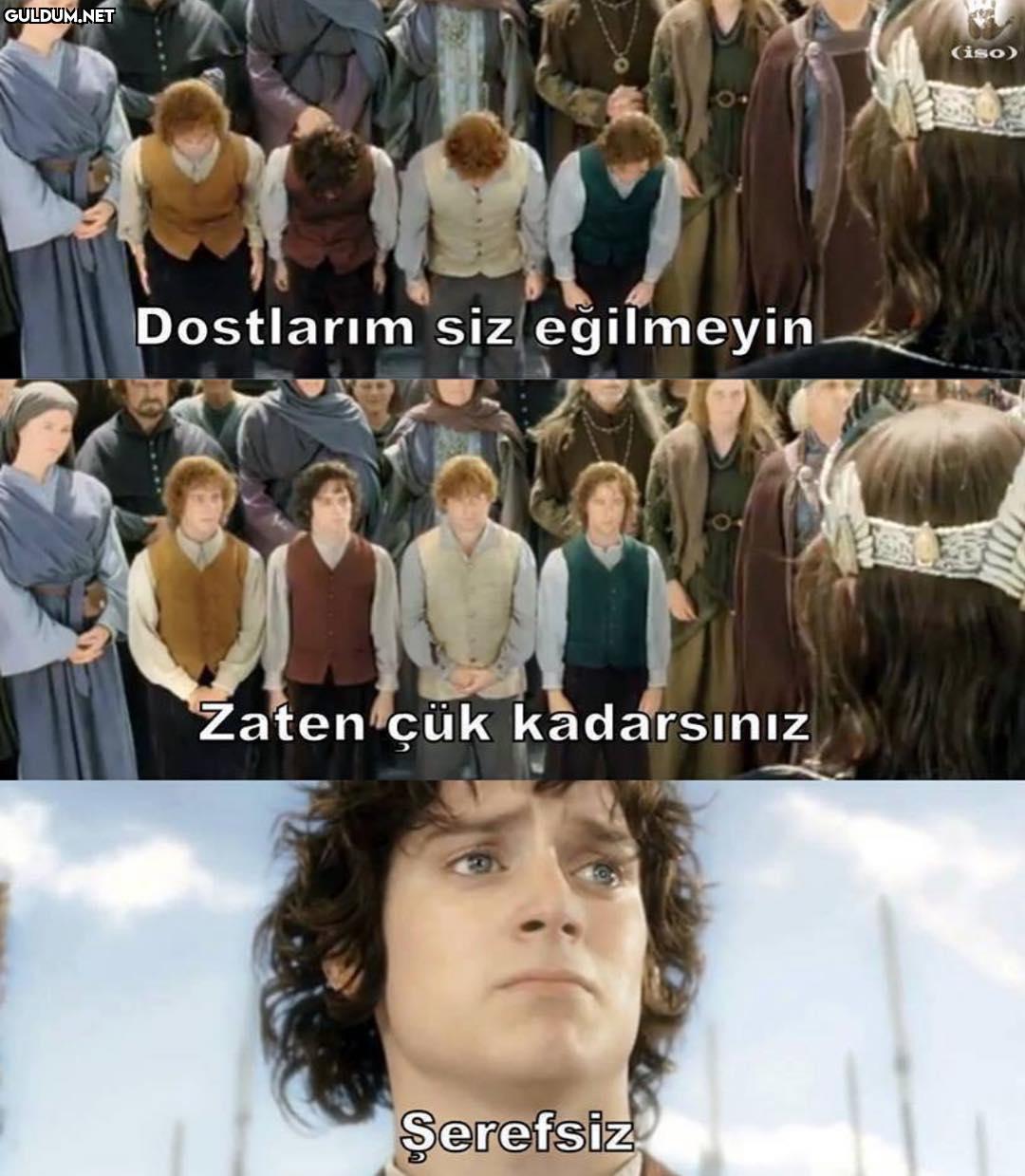 - Dostlarim siz...