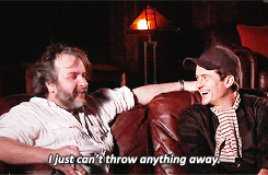peregrint:  Did you keep any mementos from the set? [x] 
