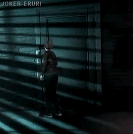 joker-eruri:  This is what happens when you drag your friends into this crazy little game of ours!Flashback scene from ‘Arkham Knight’, showing the Joker shoot Barbara Gordon, based on the events of ‘The Killing Joke’ comic.joker: GIFs | arkham