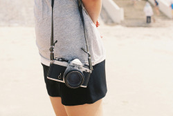 wildstag:  Girl with her cam… by Nobita - ^0^ on Flickr. 