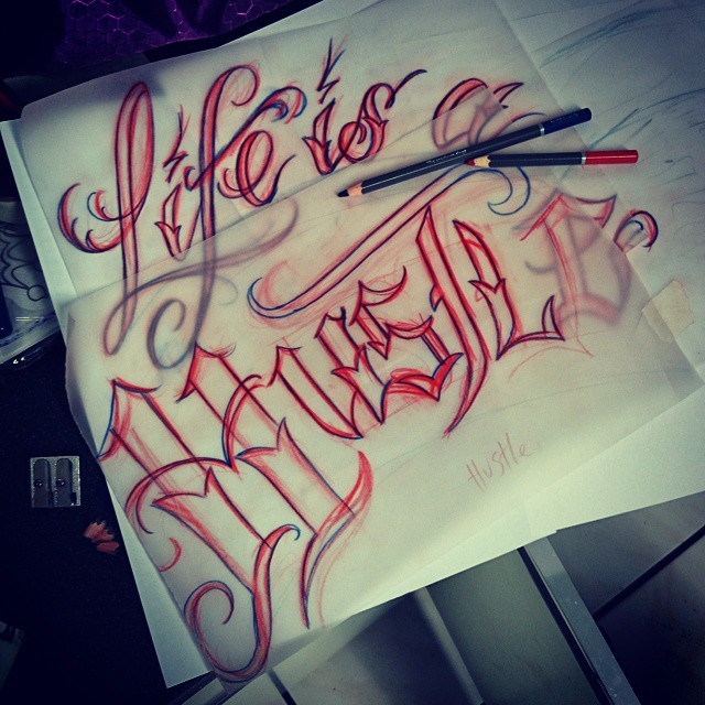 Alquimista_PKB på X: «New tat design... #hustle #tattoo #artist #art  #alquimista #MD #DC #VA #graffiti #lettering https://t.co/kRQ2ZIphyf» / X