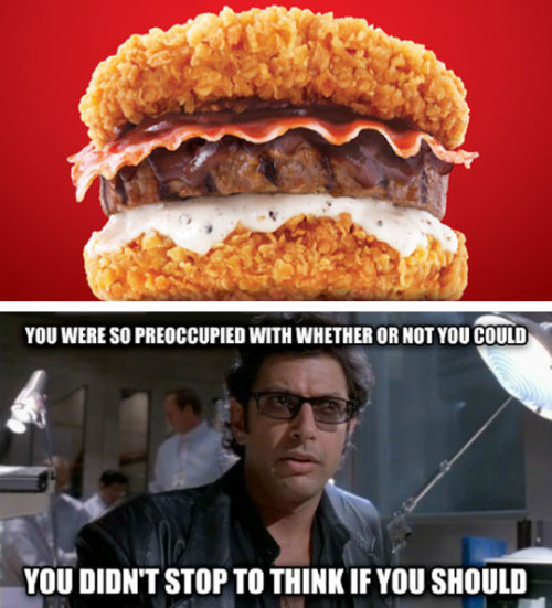 srsfunny:  KFC’s New Burgerhttp://srsfunny.tumblr.com/ 