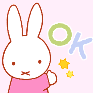 miffy stimboard with pastel colors, lots of bunnies and desserts for anon !! /  / &nb