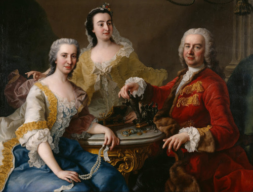 Joseph de France with his family by Martin van Meytens, 1748