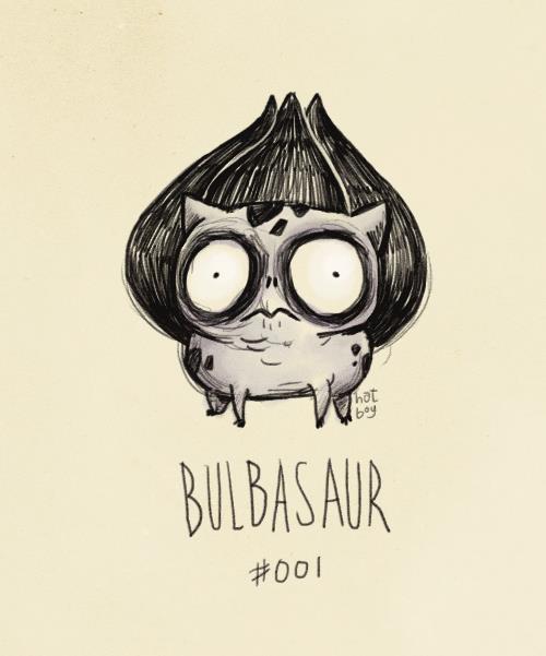 ldarknessl:  Tim Burton Pokemon Series 1/6