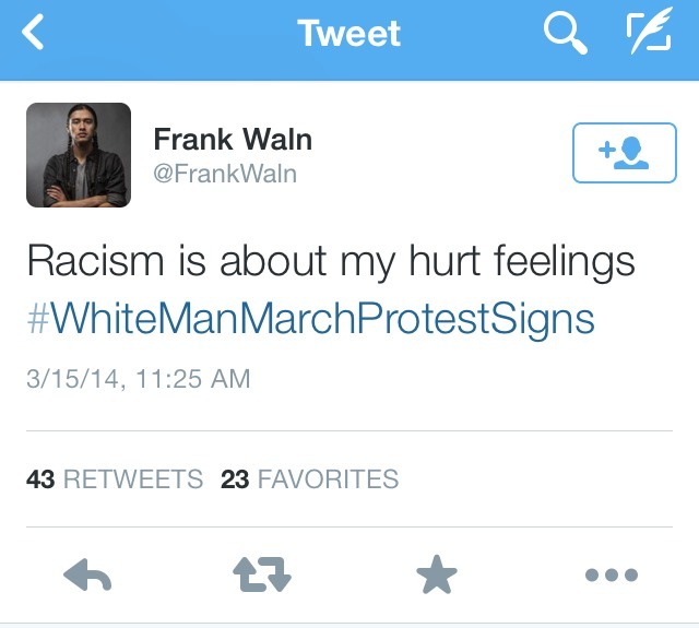 trusthim:  So whitemanmarchprotestsigns is trending on twitter and I thought I’d