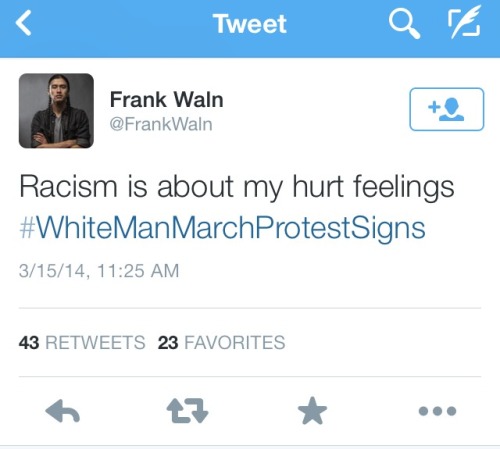 trusthim:So whitemanmarchprotestsigns is trending on twitter and I thought I’d share some of my favo